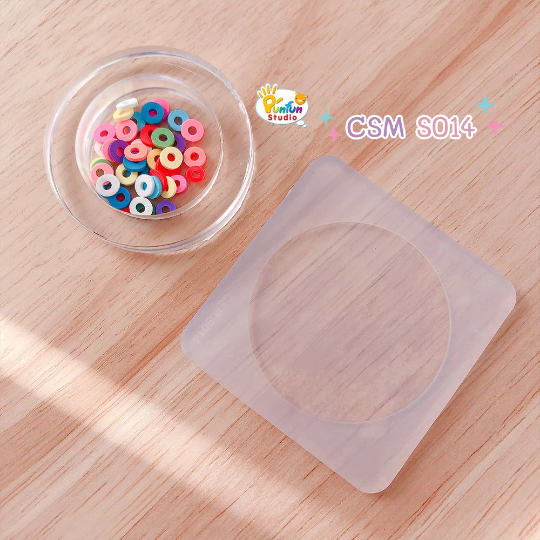 แม่พิมพ์ซิลิโคน SHAKE S014/2 วงกลม แบบกลวง