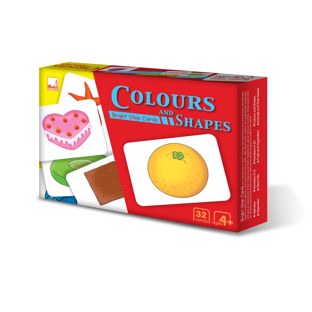BRIGHT STEP CARDS - COLOURS AND SHAPES