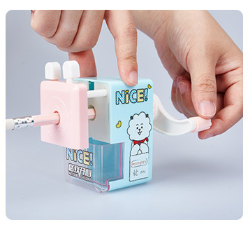 MUISUNGSHOP ที่เหลาดินสอแบบหมุน กบเหลาดินสอ Pencil Sharpene