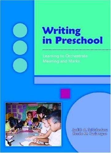 Writing in Preschool ISBN 9780872075467