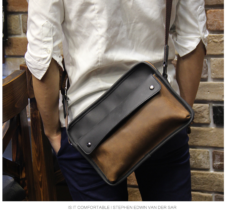 กระเป๋าสะพายข้างผู้ชาย รหัส A001