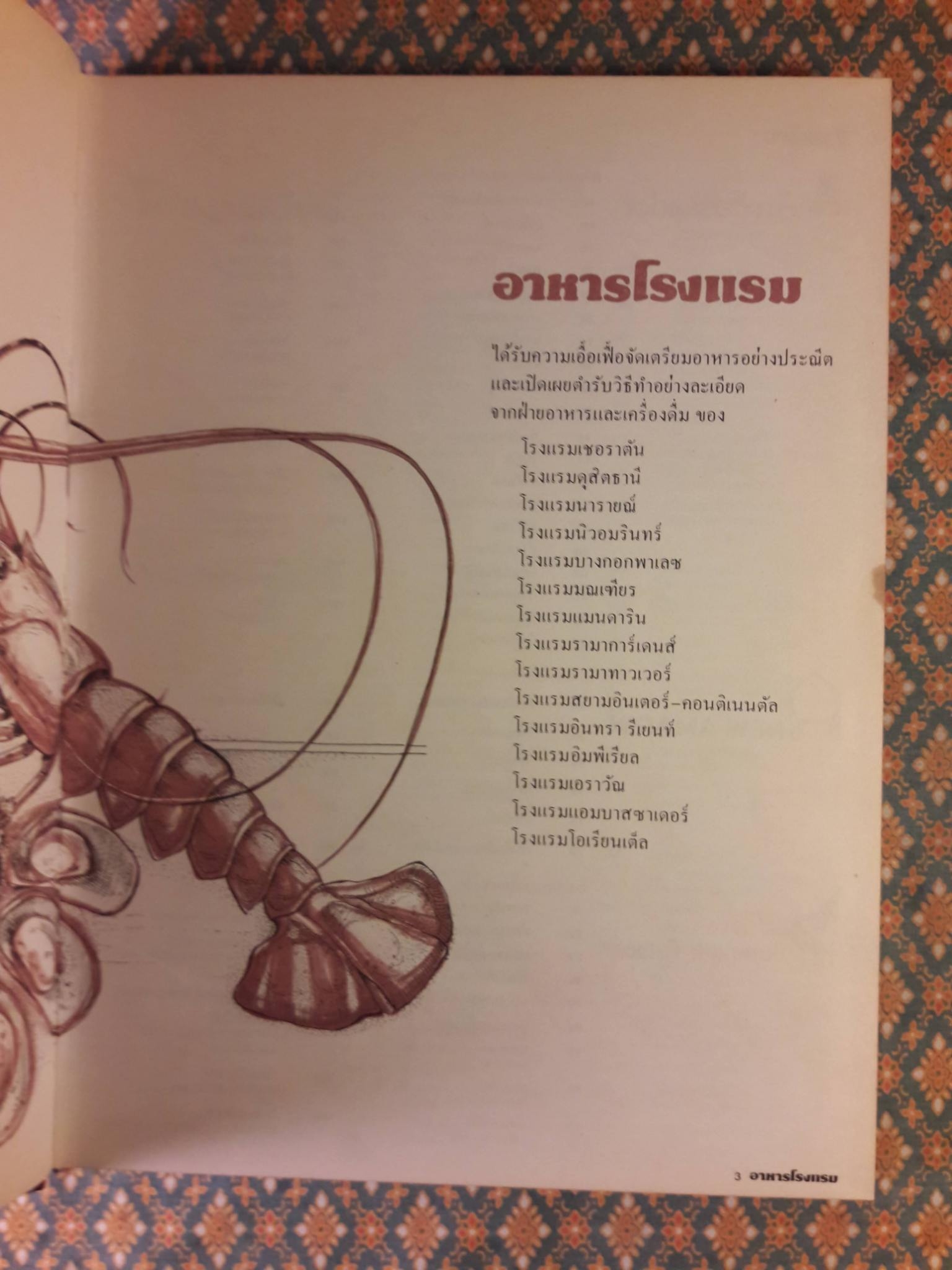 อาหารโรงแรม