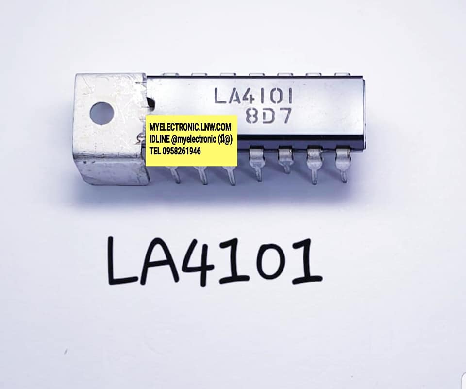 LA4101ยี่ห้อตัวถังขาDIP14ขาปีกราคาตัวละ