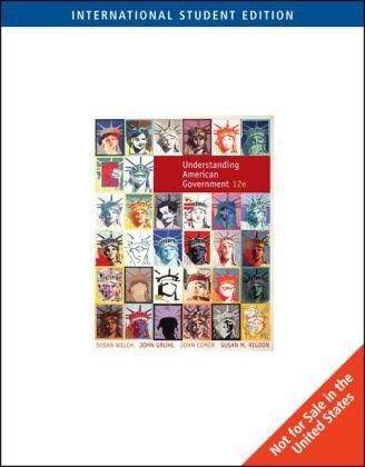 Understanding American Goverment 12ED ISBN 9780495797456