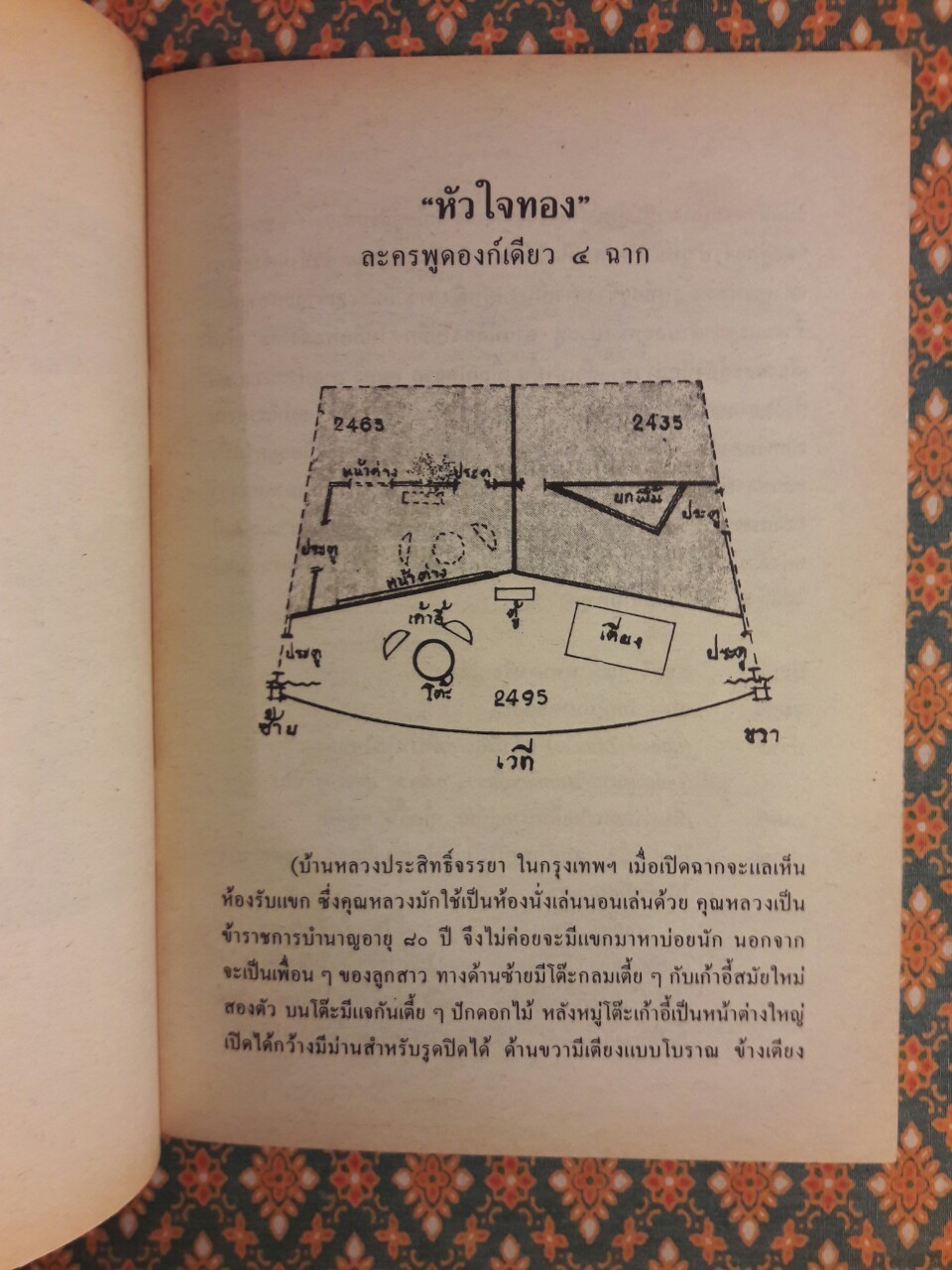 บทละครเรื่อง หัวใจทอง "วรรณกรรมแห่งชาติ"