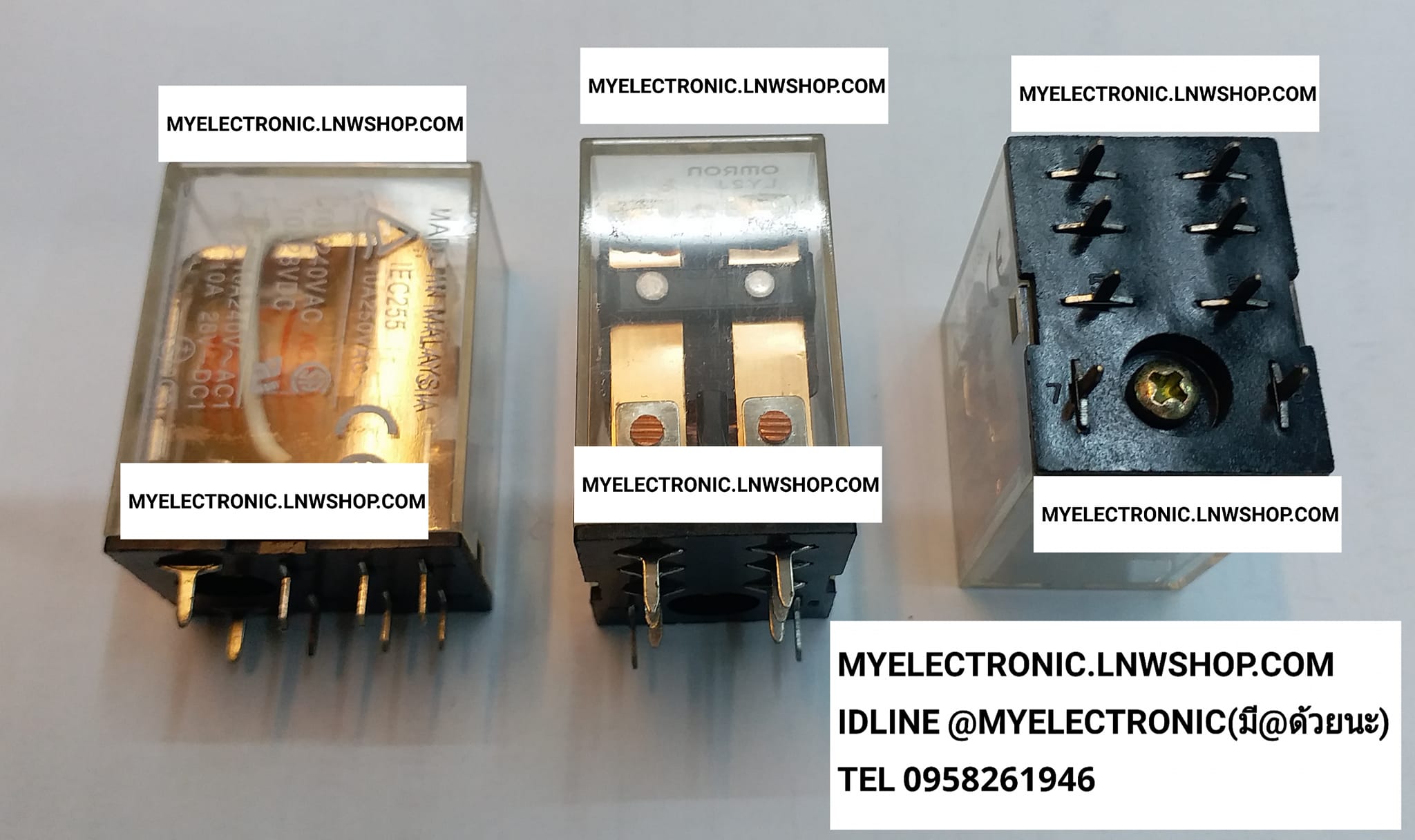 ขาย LY2F คอยล์220V 8ขาลงปริ้น RELAY8ขาลงปริ้น รีเลย์8ขาลงปริ้น รีเลย์ RELAY 8ขา ลงปริ้นราคา ตัวละ . . . หน่วย บาท