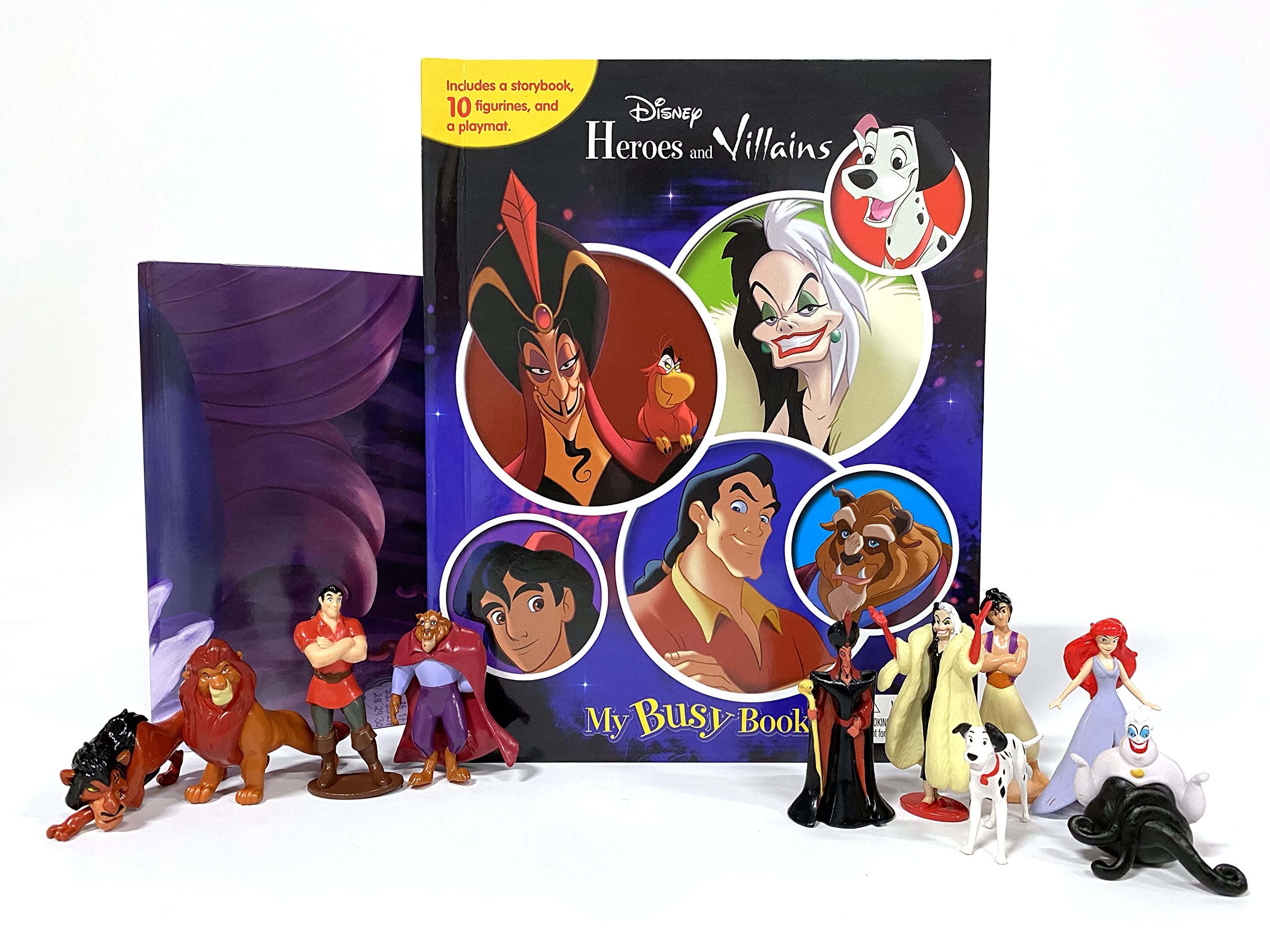 MY BUSY BOOK: DISNEY HEROES & VILLAINS