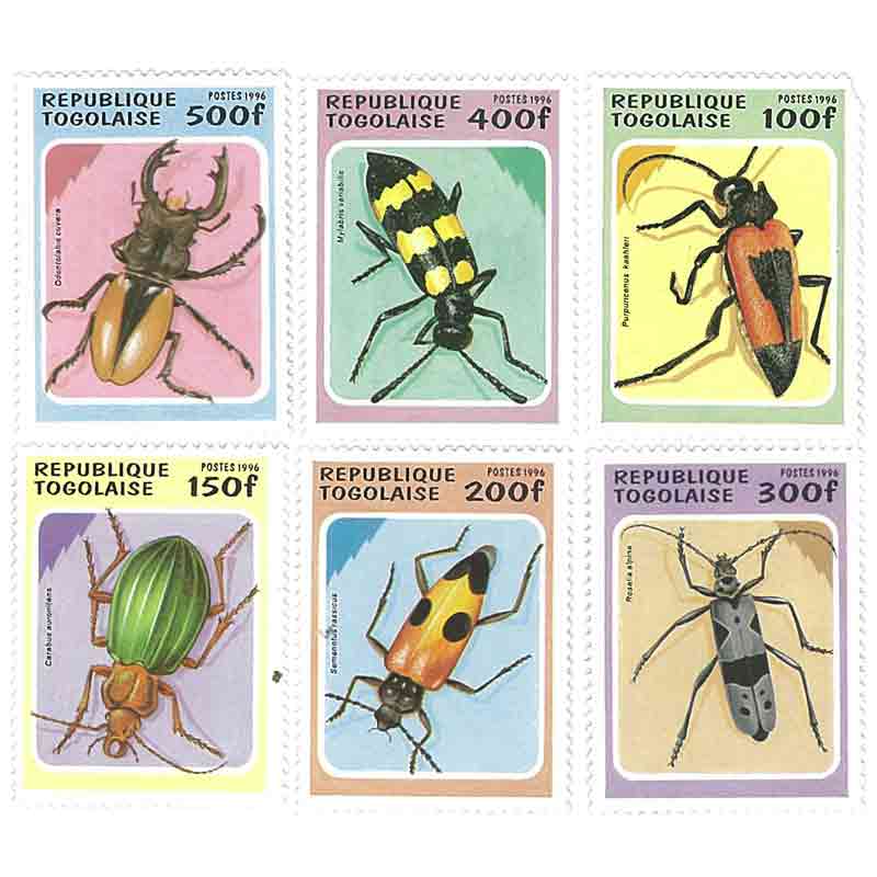 Togo Stamp, 1996 Insect, Wildlife