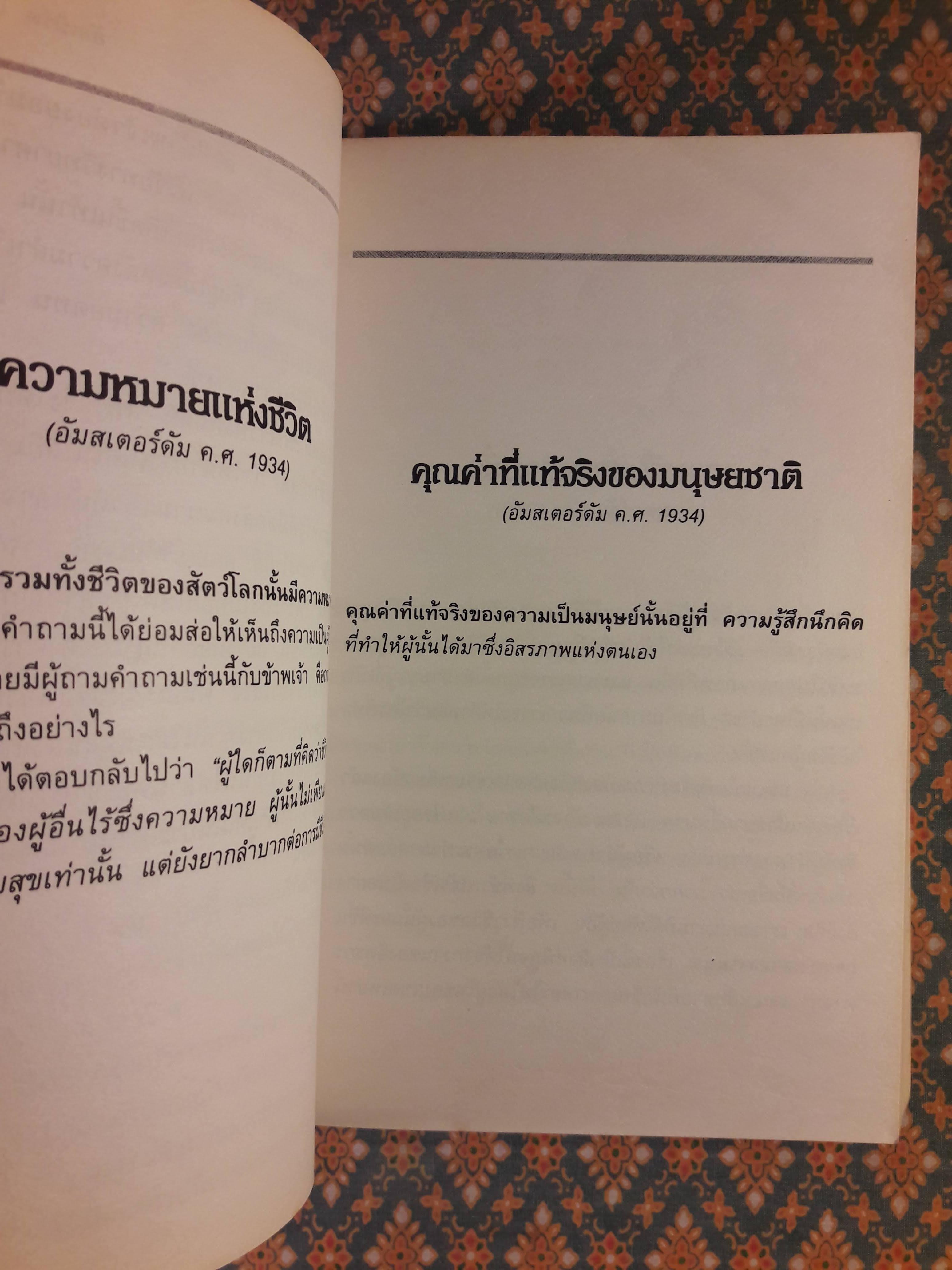 มนุษยชาติอันเป็นที่รัก ทัศนะว่าด้วยชีวิต สังคม และการเมือง