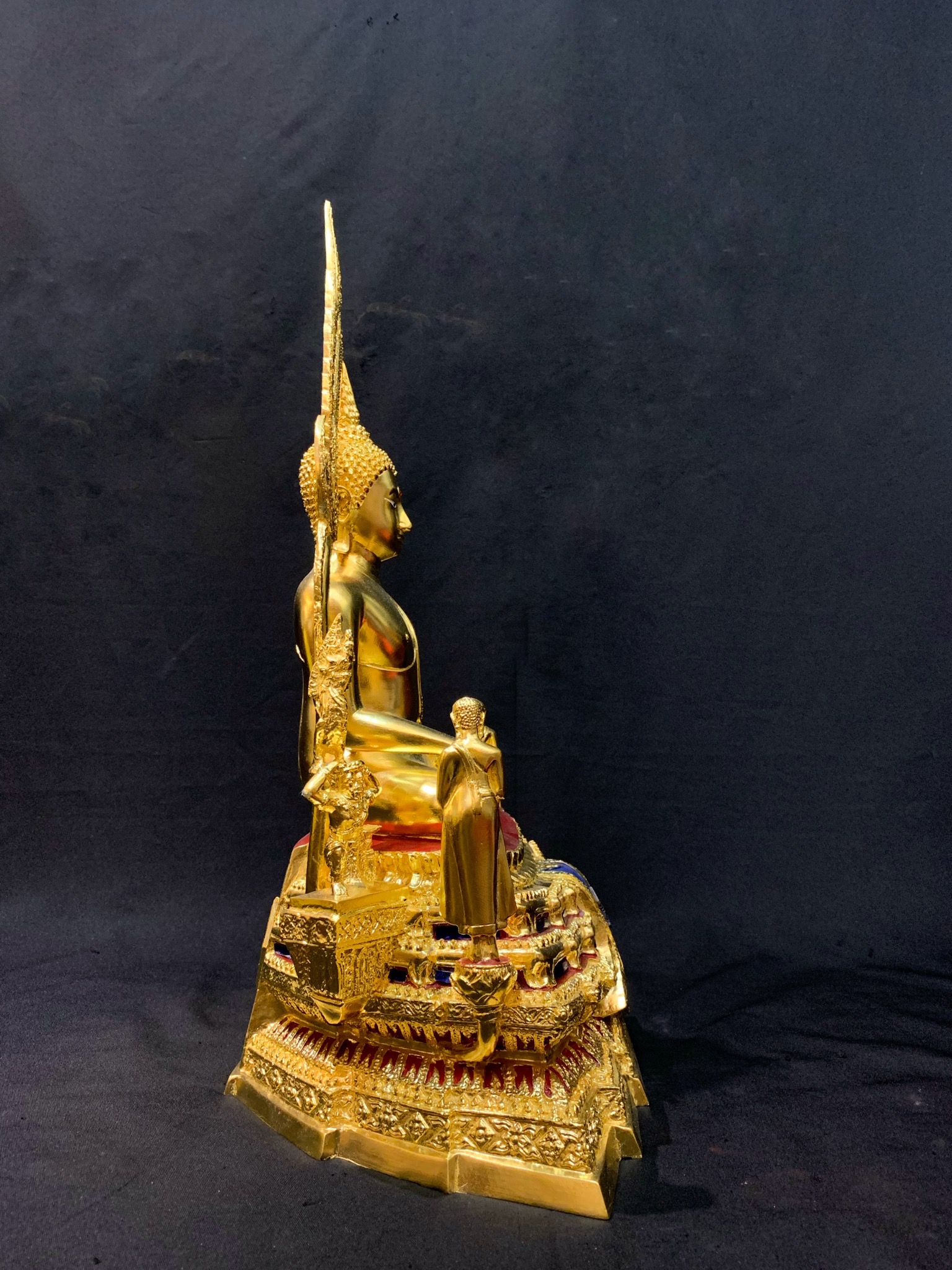 พระพุทธรูป พระพุทธชินราช หน้าตัก 9 นิ้ว หลวงพ่อเหลือ วัดพระศรีรัตนมหาธาตุวรมหาวิหาร จ.พิษณุโลก ปี พ.ศ. 2543