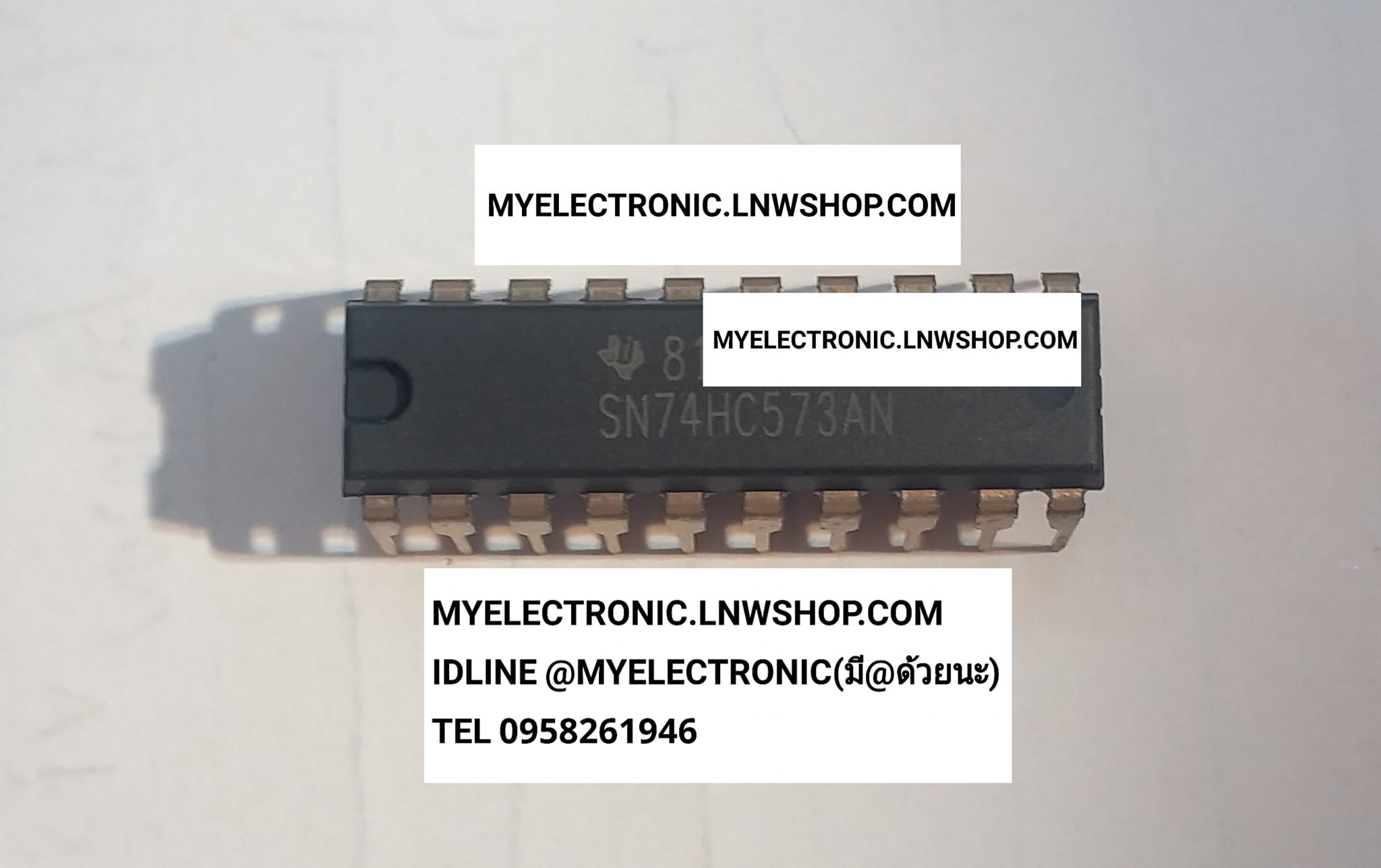 ขาย 74HC573 ไอซี IC SN74HC573AN SN74HC573 AN ตัวถังDIP ราคา ตัวละ . . . . . หน่วย บาท