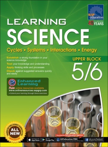 แบบฝึกหัดวิทยาศาสตร์ภาษาอังกฤษระดับป.5-6 Learning Science Upper Block 5/6 [Cycles, Systems, Interactions, Energy]
