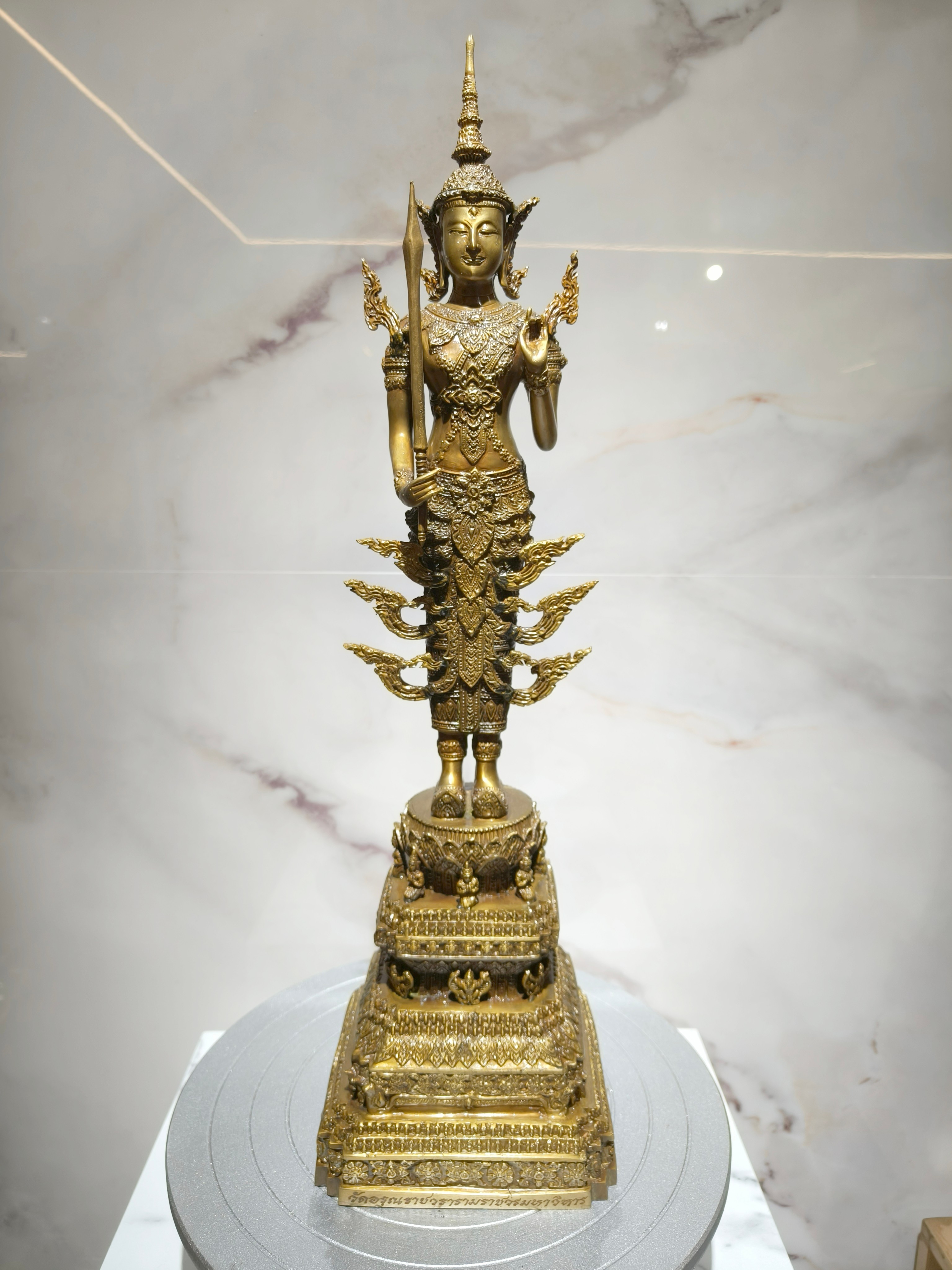พระพุทธรูป พระสยามเทวาธิราช ทรงเครื่องจักพรรดิ์ หน้าตัก 5 นิ้ว