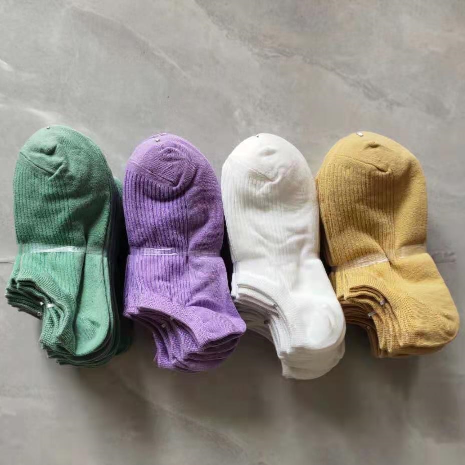MUISUNGSHOP สินค้าโล๊ะสต๊อก ค้างโกดัง หลุด QC ถุงเท้าเด็กทรง boat sock คละลายถูกที่สุด เลือกลายไม่ได้ ขายส่ง