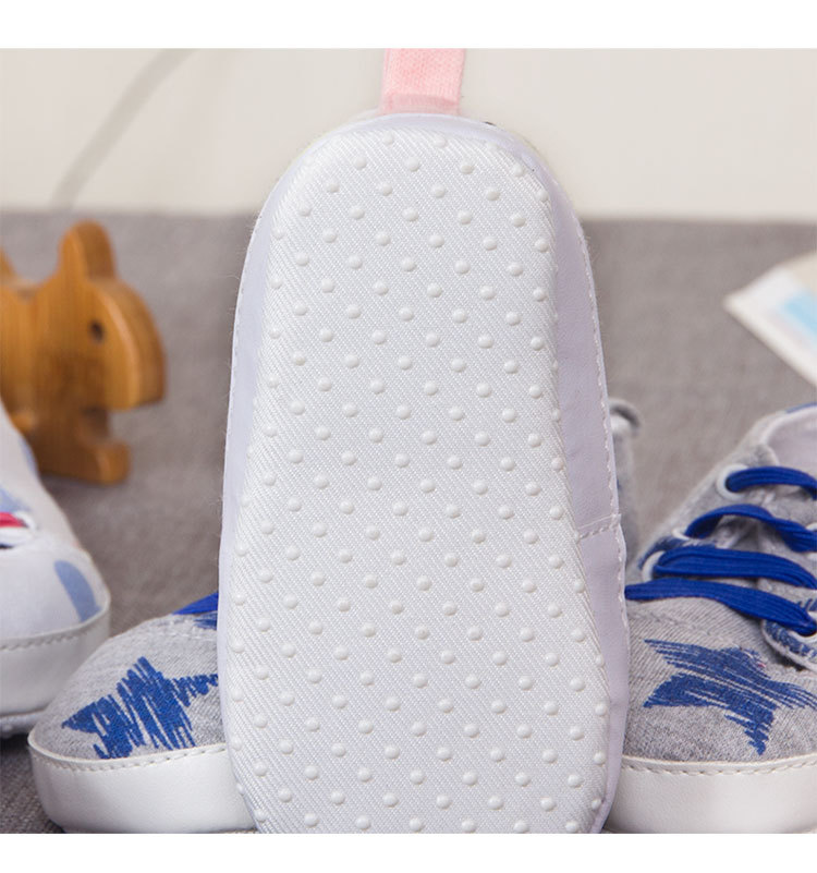 Muisungshop ถุงเท้าเด็กหัดเดิน รองเท้าเด็ก รองเท้าพื้นนุ่ม ทรง Sneakers สำหรับเด็ก มีกันลื่น