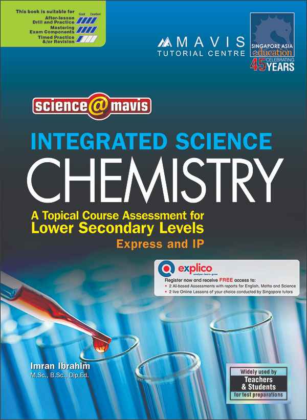 แบบฝึกหัดเสริมวิทยาศาสตร์ ม.1-2 Integrated Science CHEMISTRY for Lower Secondary 1-2