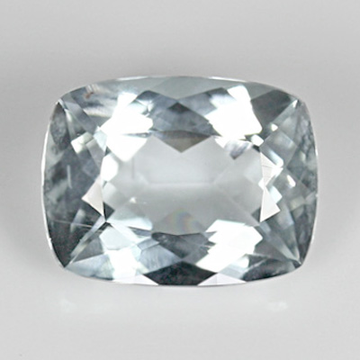 อความารีน (Aquamarine) 1.26 กะรัต สีฟ้าอ่อน น้ำทะเล รูปร่างดี
