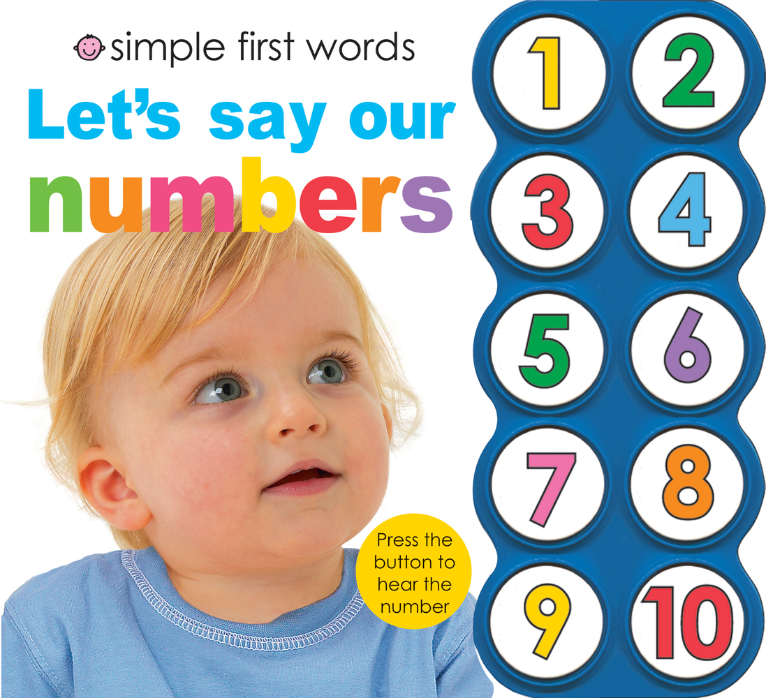 SIMPLE FIRST WORDS SAY NUMBERS