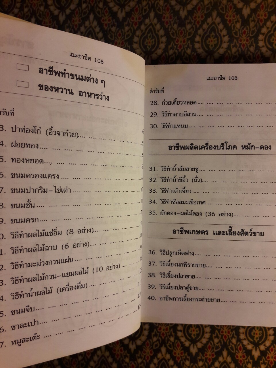 แนะอาชีพ 108