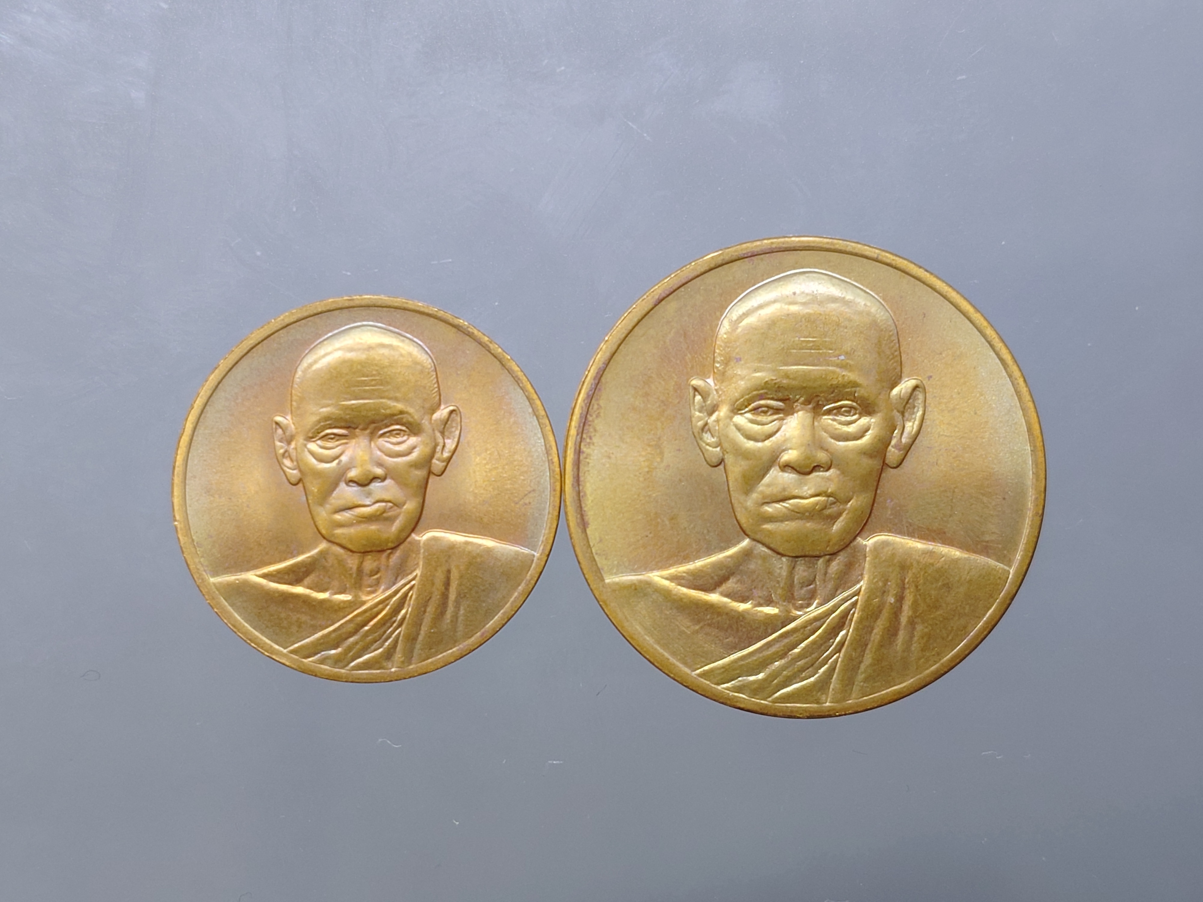สมเด็จพระพุธาจารย์ (โต พรหมรังษี) เนื้อทองแดงพิมพ์ เล็ก-ใหญ่ อนุสรณ์122ปี วัดระฆังโฆสิตาราม ปี 2537 ซองเดิมๆ
