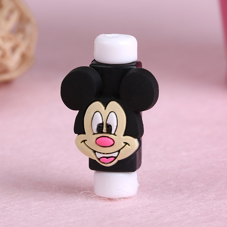 ถูกที่สุด เพียง 20 บาท ตัวล็อคถนอมสายชาร์จลายการ์ตูน MKII