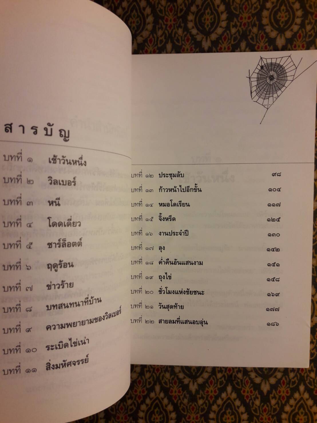 ชาร์ล็อตต์ แมงมุมเพื่อนรัก (Charlotte's Web) สำนวนของ คณา คชา