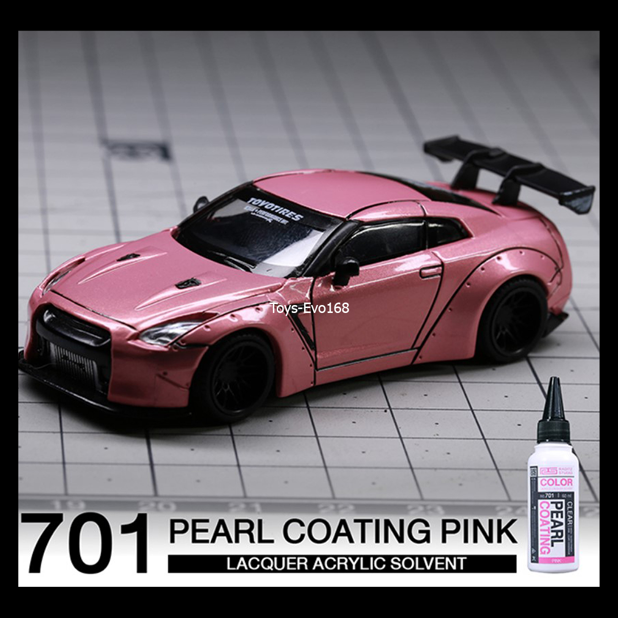 No. PL701 Pearl Coating Pink