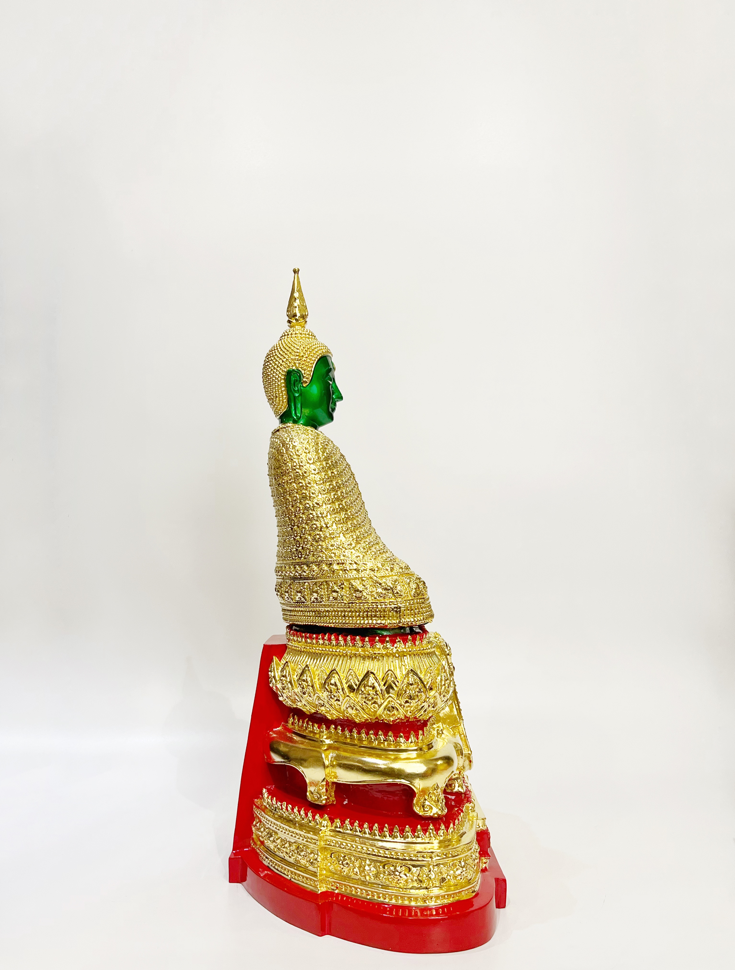 รูปหล่อพระแก้วมรกต สามฤดู หน้าตัก 9 นิ้ว พิธี วัดพระแก้ว จ.เชียงราย พ.ศ.2563