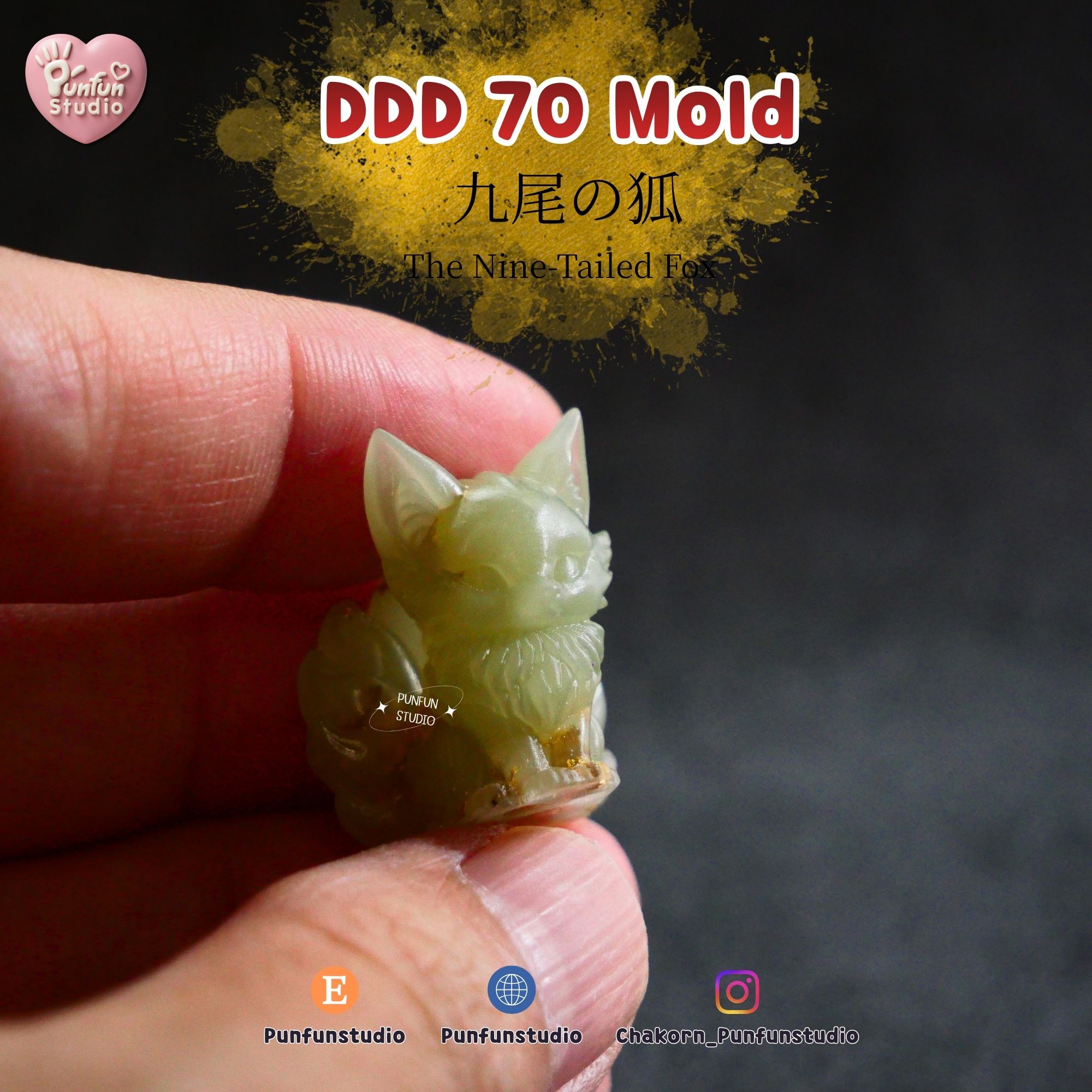 แม่พิมพ์เครื่องราง DDD 68-70 / แม่พิมพ์UV Resin
