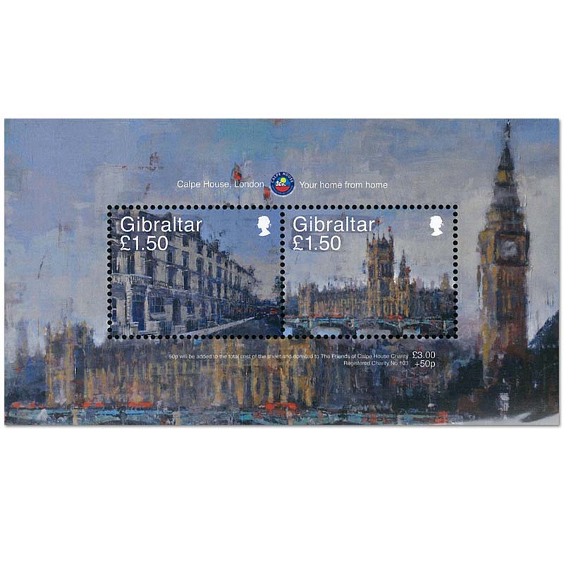 Gibraltar Stamp, 2018 Calpe House S/S