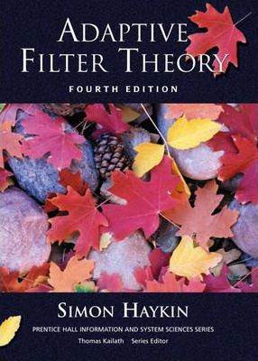 Adaptive Filter Theory ISBN 9780130484345