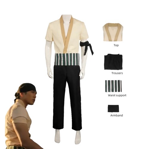 7C138.2 ชุดเด็ก ชุดโซโร โรโรโนอา โซโร วันพีซ Children Roronoa Zoro Onepeice Costumes