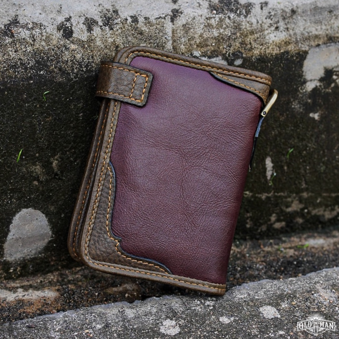 Ledger wallet หนังวัวล้วน