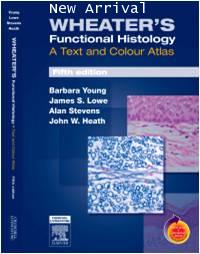 Wheater's Functional Histology, 5ED ISBN 9780808923312