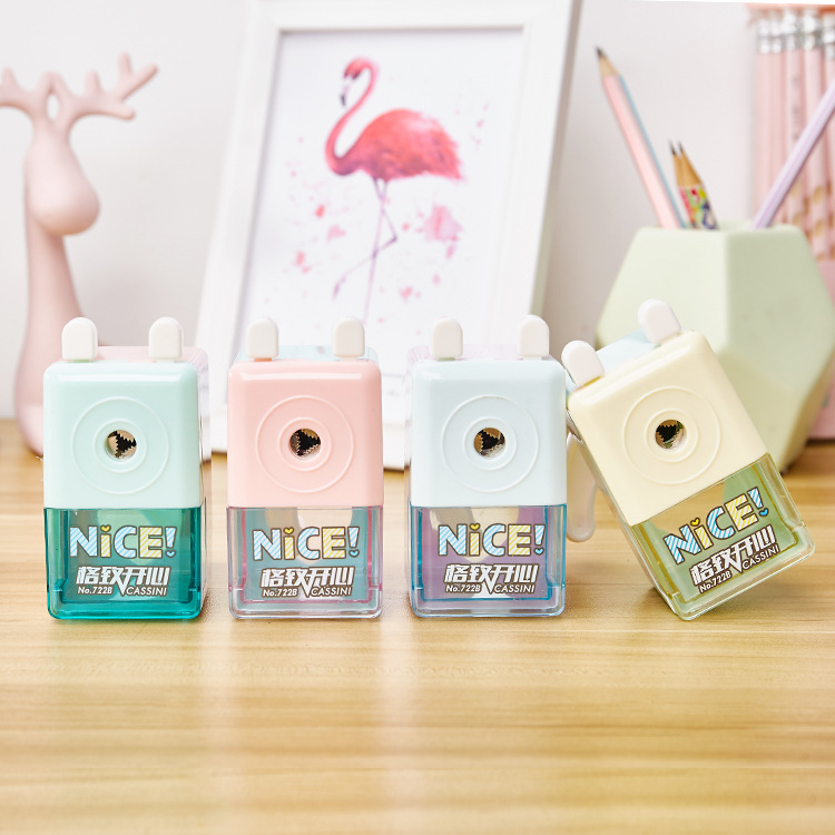 MUISUNGSHOP ที่เหลาดินสอแบบหมุน กบเหลาดินสอ Pencil Sharpene