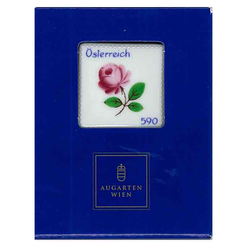 Austria Stamp, 2014 Augarten Porzellan Wiener Rose