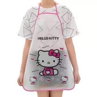 muisungshop ผ้ากันเปื้อนลายการ์ตูน สำหรับเด็ก แบบคล้องคอ ผูกหลัง