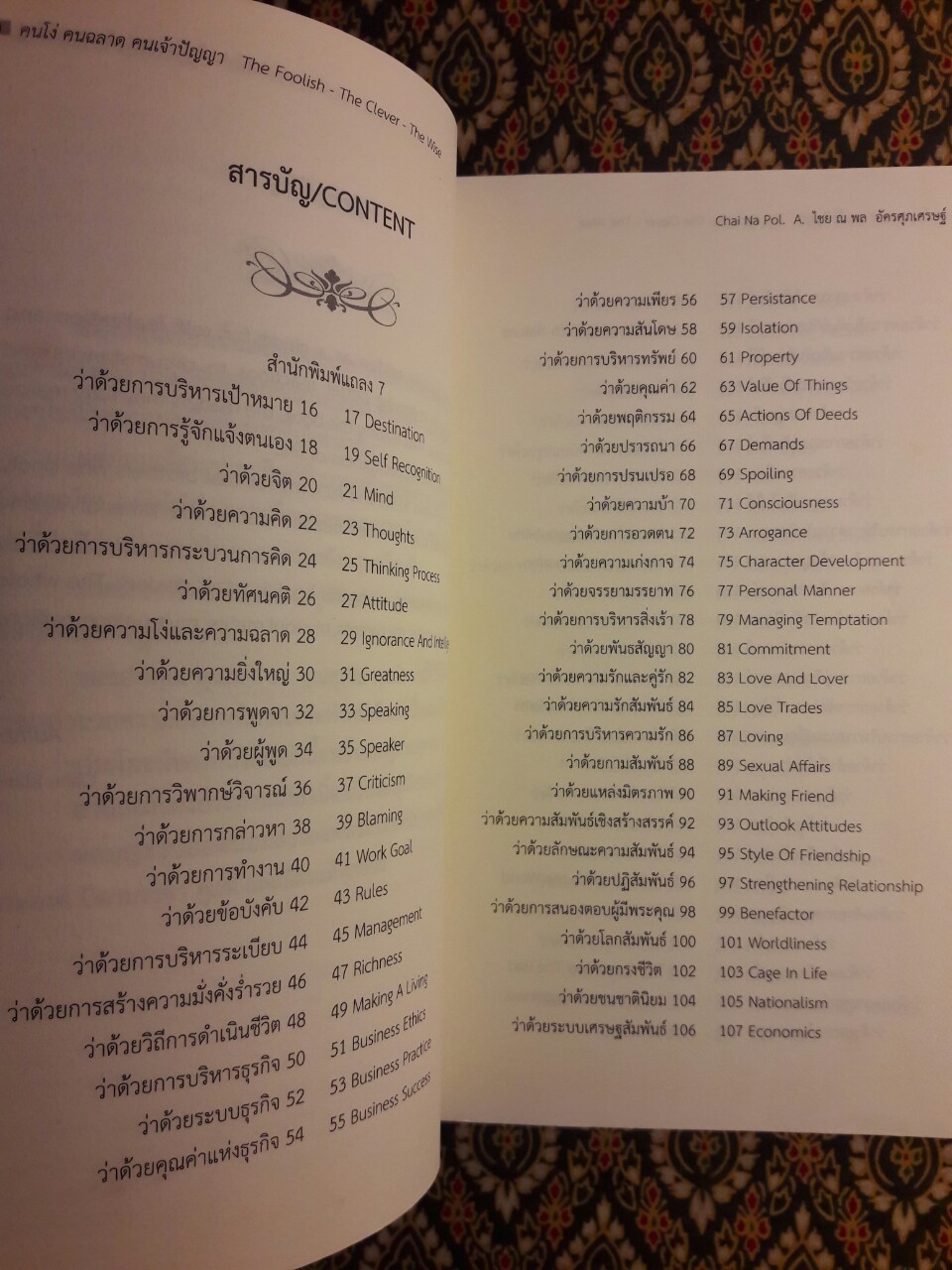 คนโง่ คนฉลาด คนเจ้าปัญญา