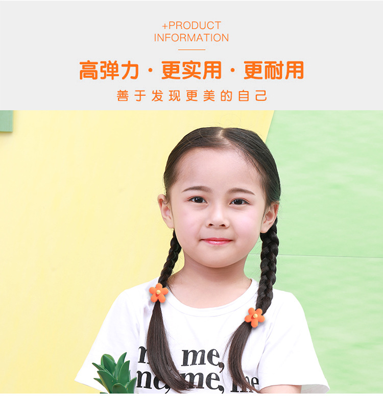 MUISUNGSHOP (10 ชิ้น) ยางรัดผม ยางรัดผมเด็ก สไตล์ญี่ปุ่น เด็กผู้หญิง ยางมัดผม น่ารัก สไตล์เกาหลี ยางรัดผม ยางมัดผมเด็ก