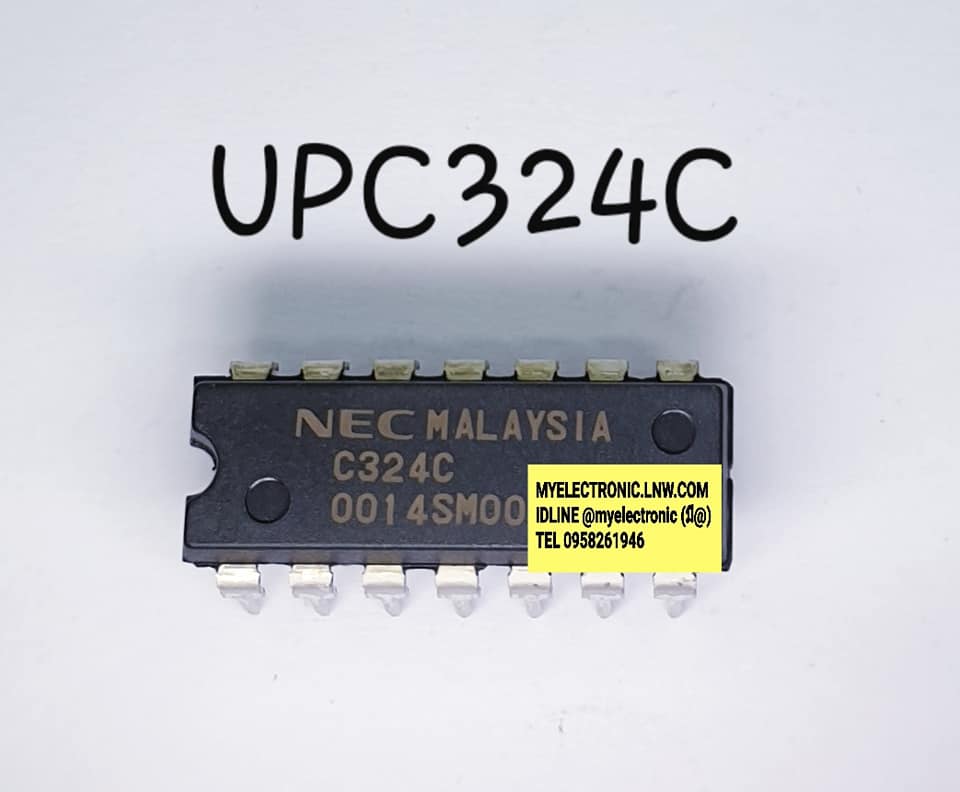 ICUPC324Cยี่ห้อNECตัวถังDIP14ราคาตัวละ