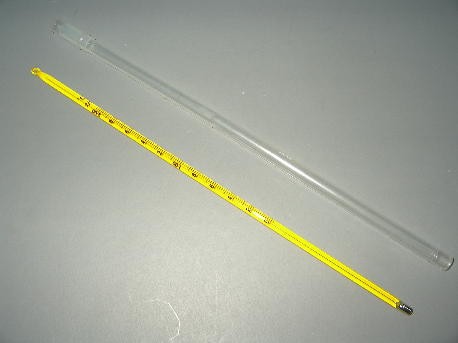 เทอร์โมมิเตอร์ปรอท 0-200 °C