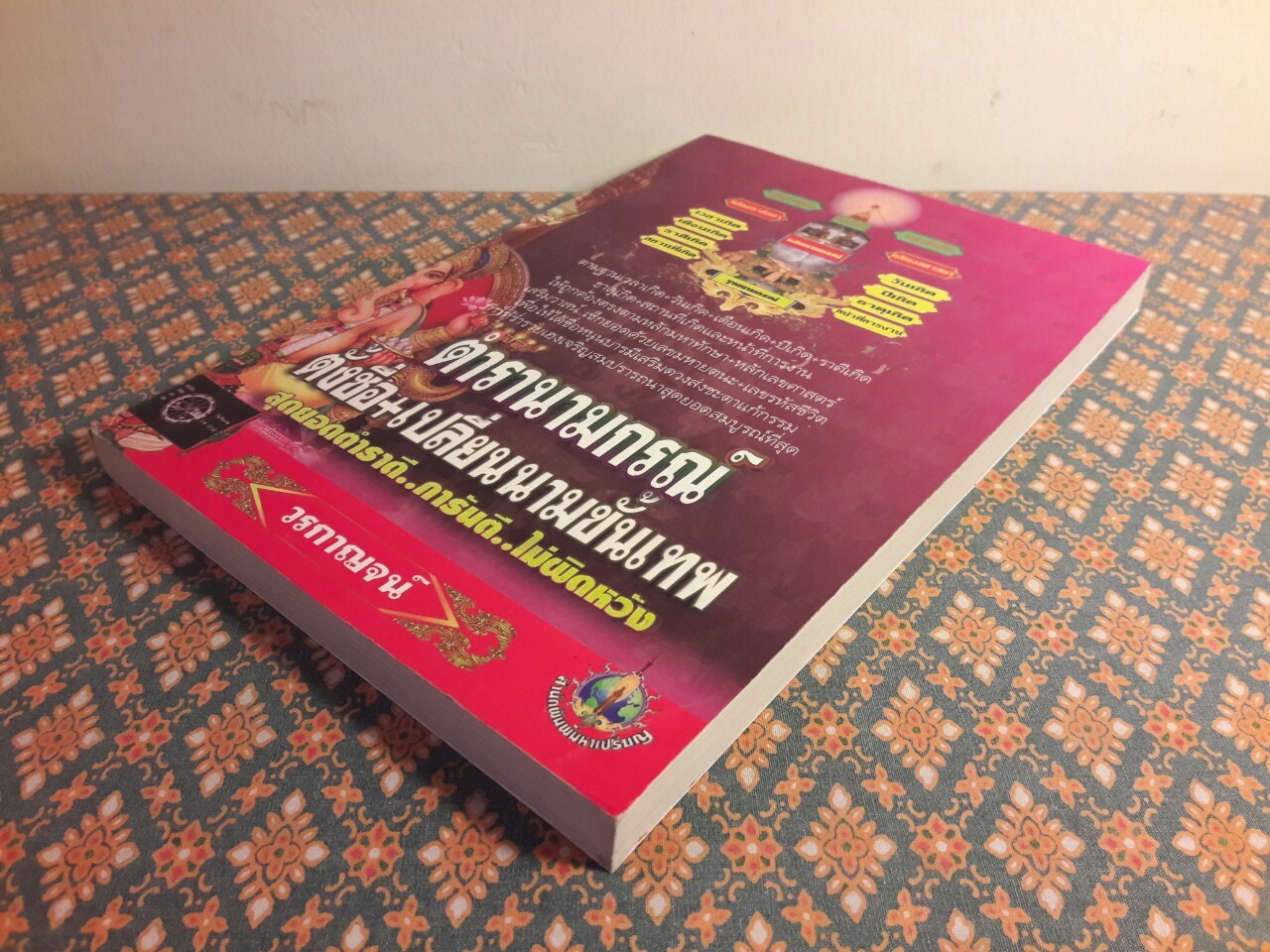 ตำรานามกรณ์ ตั้งชื่อ+เปลี่ยนนามขั้นเทพ