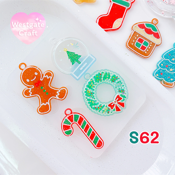 แม่พิมพ์ซิลิโคน S62 คริสต์มาส