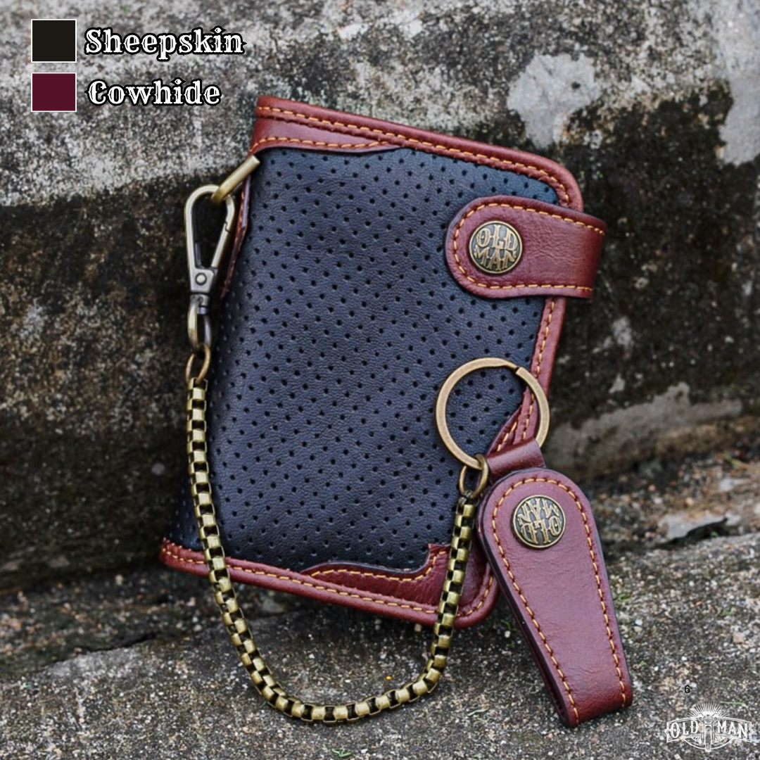 Ledger wallet หนังวัว+หนังแกะ