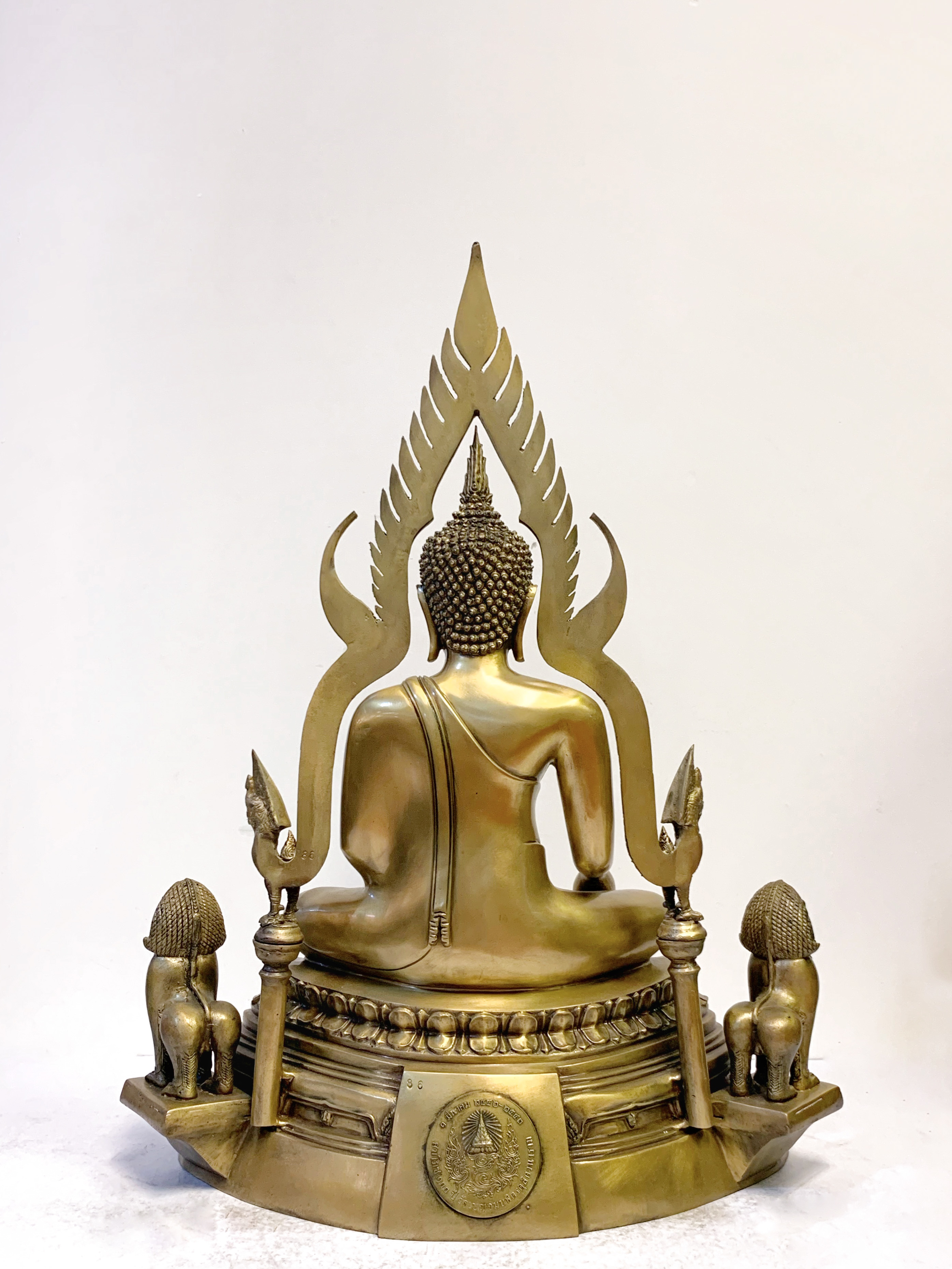 พระพุทธรูป พระพุทธชินราช หน้าตัก 9 นิ้ว สมโภช 100 ปี วัดเบญจมบพิตรดุสิตวนาราม 1 มิถุนายน พ.ศ.2542-2543