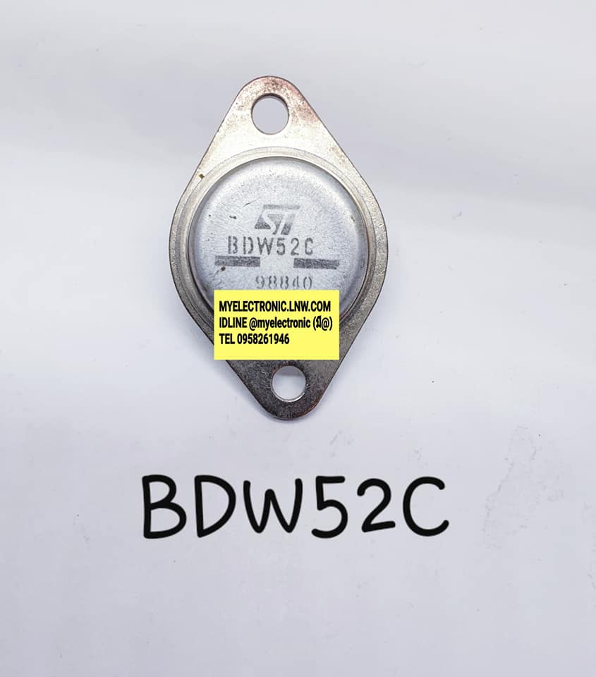 BDW52Cยี่ห้อตัวถังTO3/2ขาราคาตัวละ