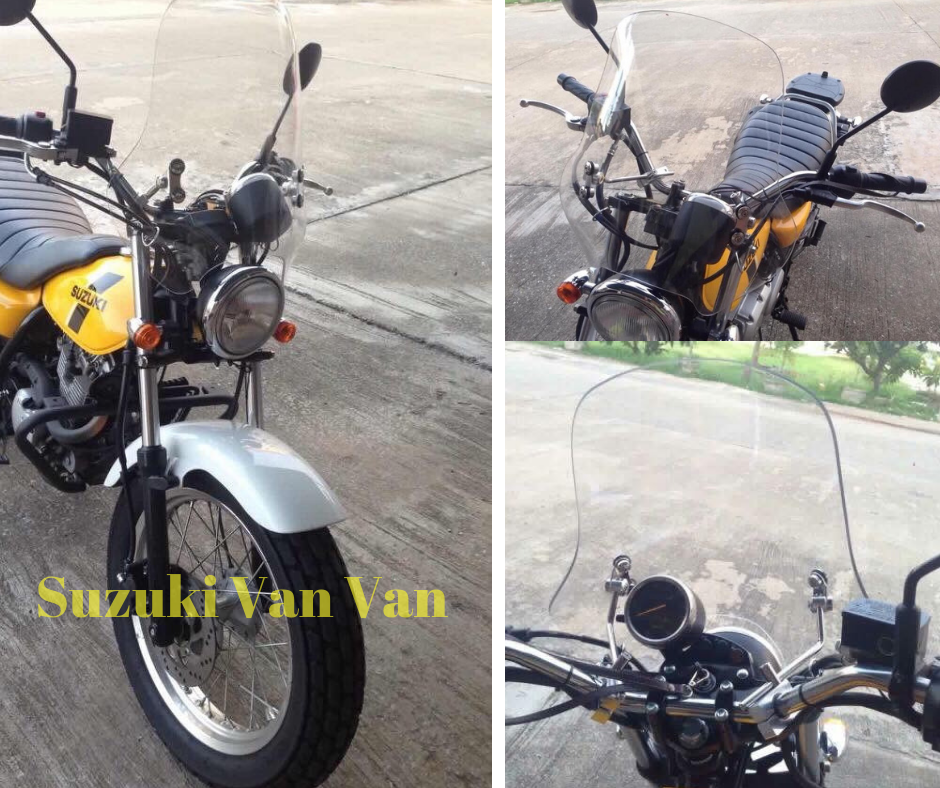 ชิวหน้า ไฟกลม ทรงสูง 47 ซม. สีใส