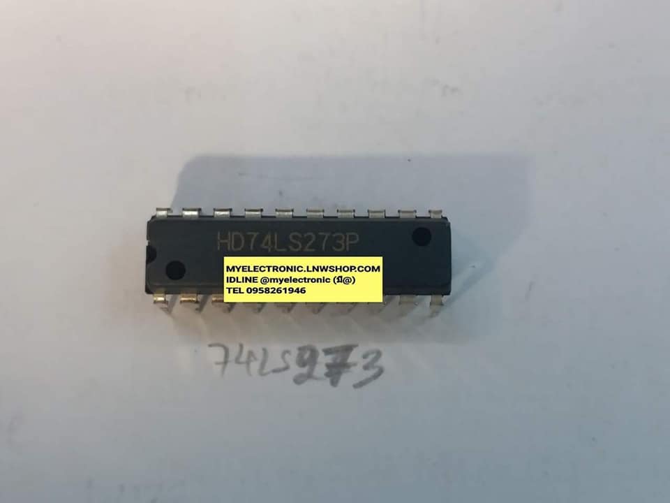 ขาย HD74LS273P ตัวถังDIP-20ขาIC ยี่ห้อRENASA HD74ls273 ไอซี 74ls273ราคา ตัวละ . บาท