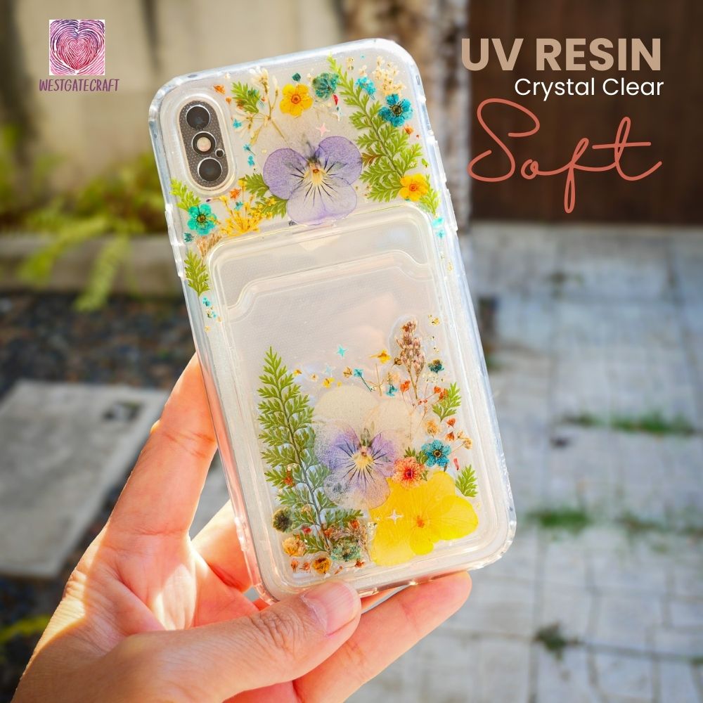 UV Resin Crystal Clear Soft 100g นุ่ม ใสมาก ทนเหลือง