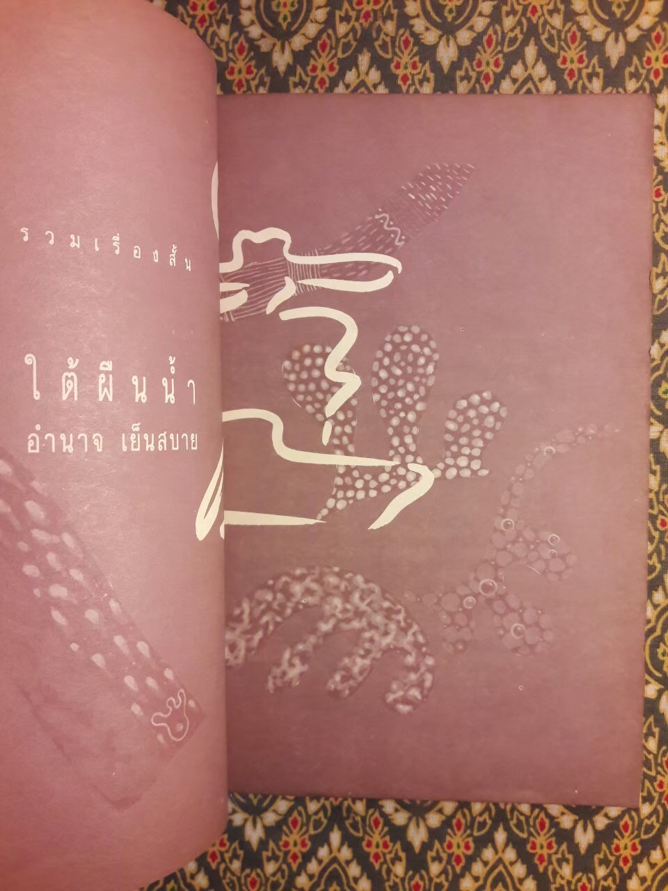 ใต้ผืนน้ำ “หนังสือได้รับรางวัลจากคณะกรรมการพัฒนาหนังสือแห่งชาติ”